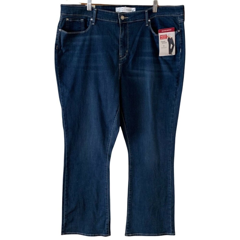 Signature by Levis Strauss & Co.Gold Label Bootcut Jeans Dark Wash Size 36 W-22M